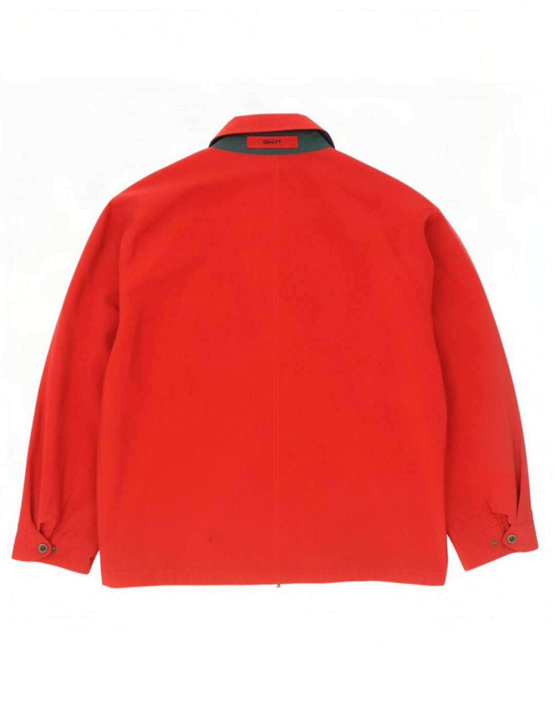 Giacca a vento da uomo Gant UK 40 Large rossa in poliammide