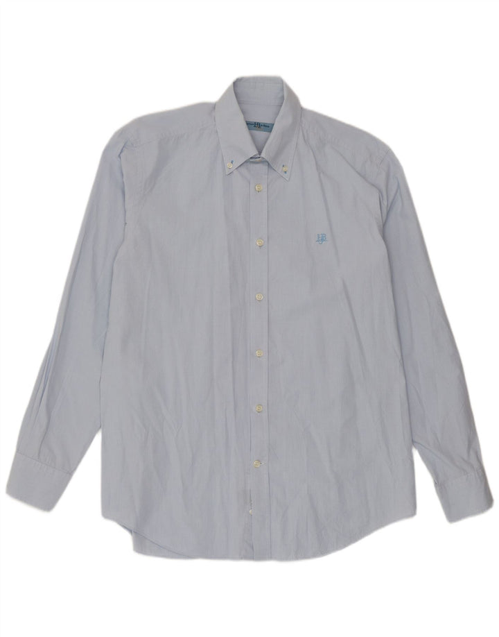 Camicia da uomo Harmont & Blaine XL in cotone blu