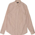 GAP Mens Shirt Medium Pink Check Cotton Vintage Gap and Second-Hand Gap from Messina Hembry 