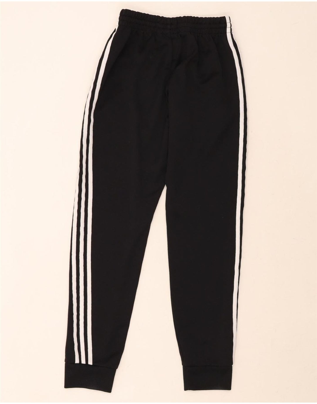 ADIDAS Mens Tracksuit Trousers Joggers Small  Black Polyester Vintage Adidas and Second-Hand Adidas from Messina Hembry 
