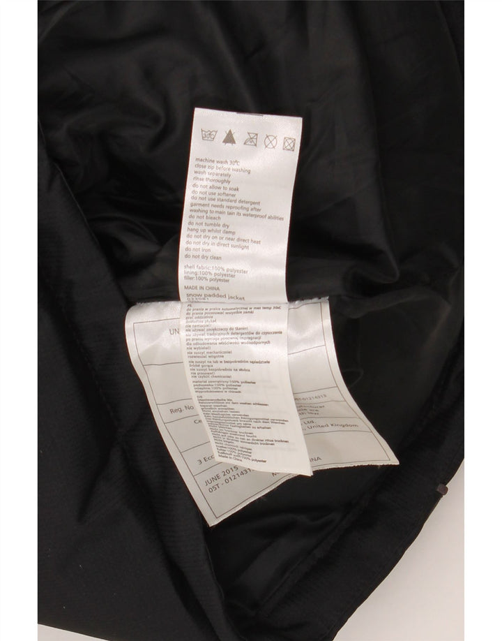 Giacca imbottita con cappuccio da uomo Mountain Warehouse UK 36 Small Poliestere nero