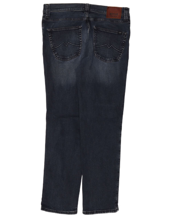 Mustang Jeans affusolati da uomo Tramper W34 L30 cotone blu
