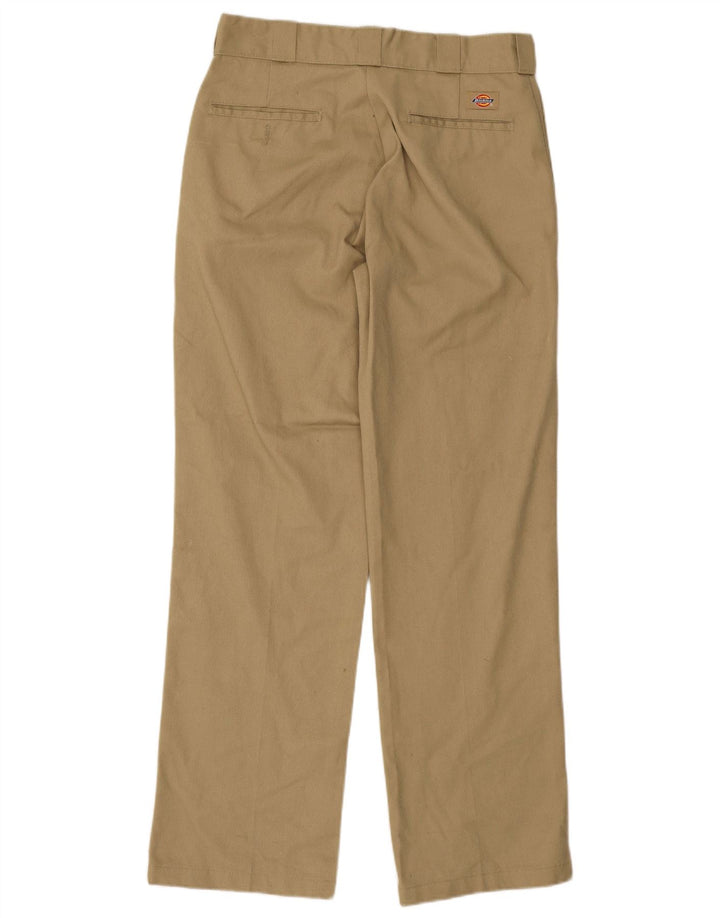 Pantaloni chino dritti da uomo Dickies W32 L32 poliestere beige