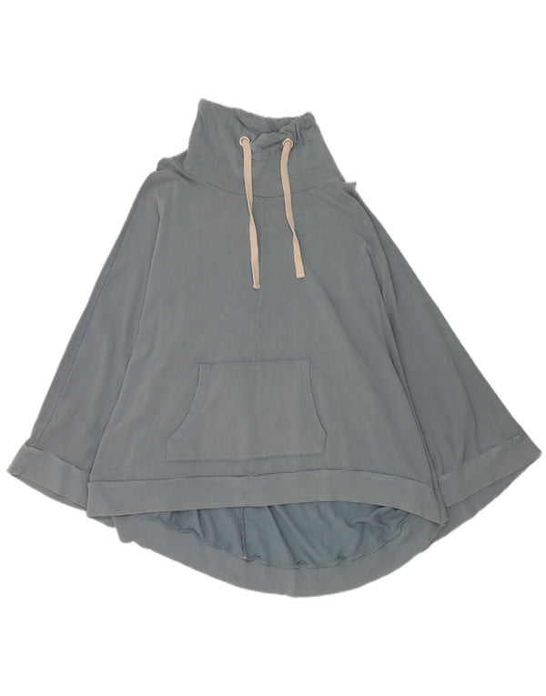 Felpa Zara Trafaluc Poncho da donna, maglione, UK 12, blu medio