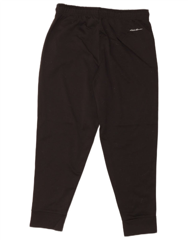 EDDIE BAUER Pantaloni da tuta da uomo Joggers Medio Nero Poliestere