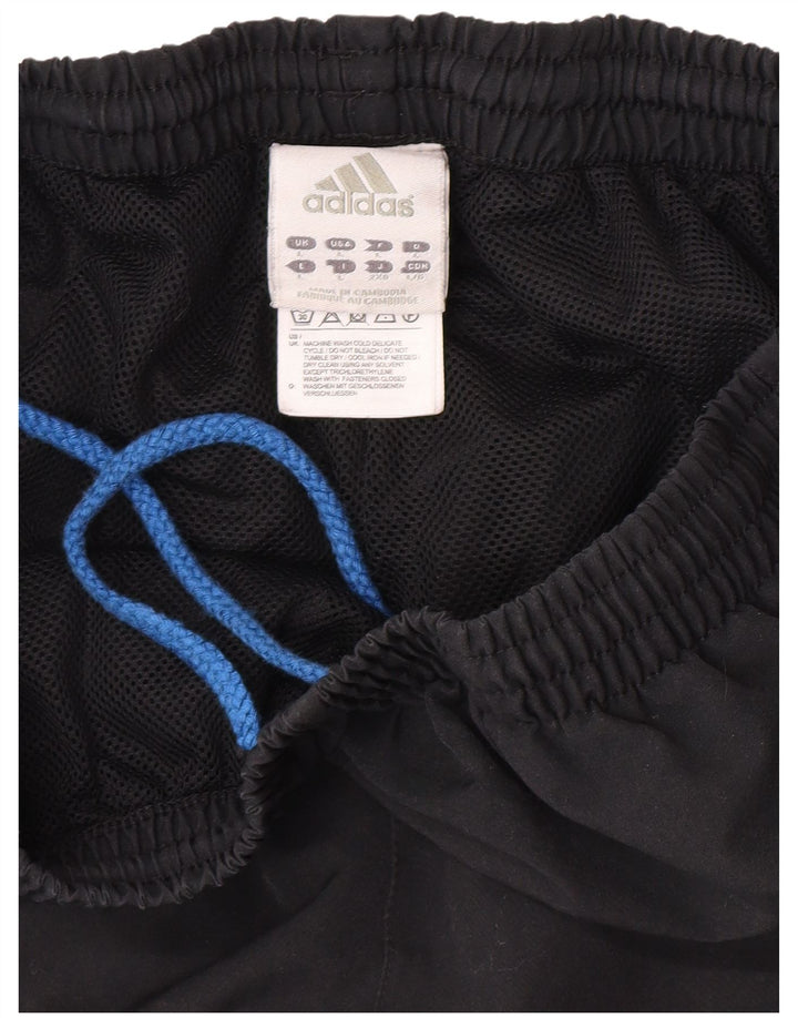 Pantaloni da tuta da uomo Adidas Joggers grandi neri in poliestere