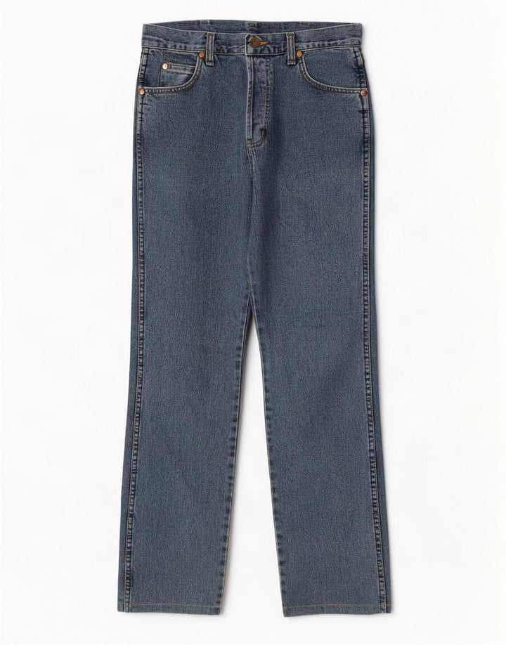 Jeans dritti Evolution da uomo Wrangler W30 L31 cotone blu