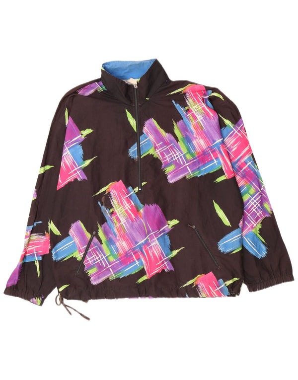 Giacca da ginnastica da uomo Gonso Pullover 2XL Nera geometrica