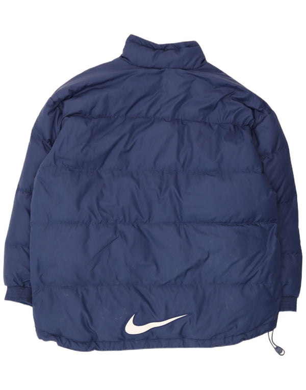 Giacca imbottita da uomo Nike UK 44 2XL poliestere blu navy