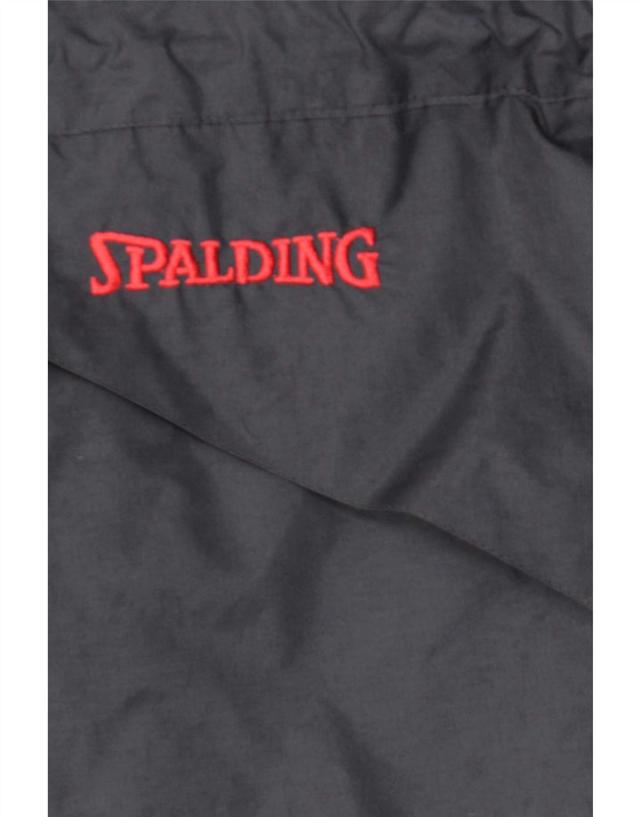 Giacca antipioggia da uomo Spalding UK 42 XL nylon blu navy