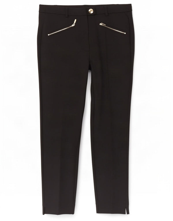 Pantaloni casual slim da donna Marks & Spencer UK 14 Large W34 L28 neri