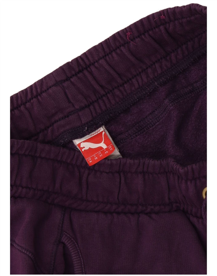 Pantaloni da tuta da donna Puma Joggers UK 12 Medium Viola