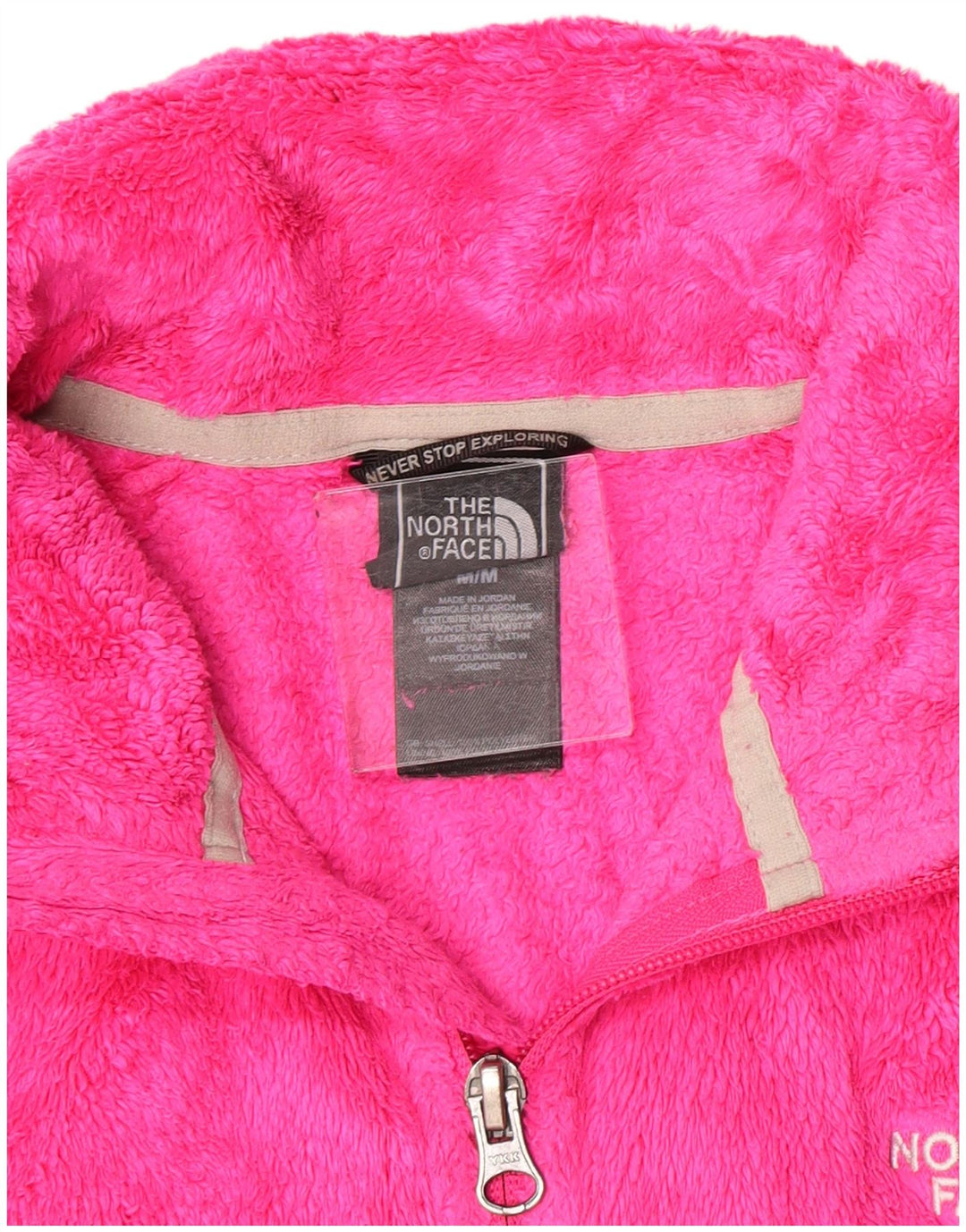 Giacca in pile da donna The North Face UK 14 Poliestere rosa medio
