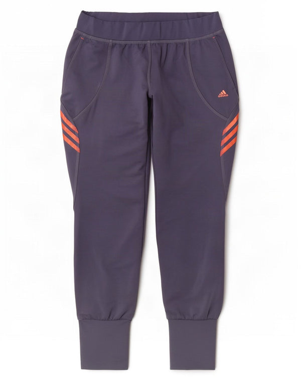 Pantaloni da tuta da donna Adidas Adizero Joggers UK 12/14 Medio Blu Navy