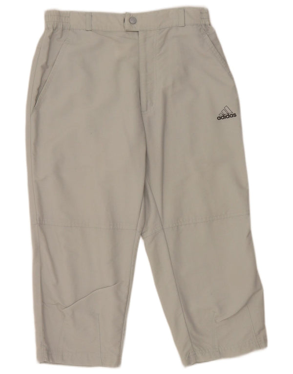 Pantaloni Capri da donna Adidas W28 L20 Poliammide grigio