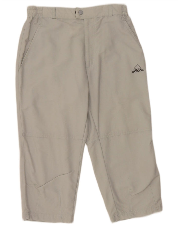 Pantaloni Capri da donna Adidas W28 L20 Poliammide grigio