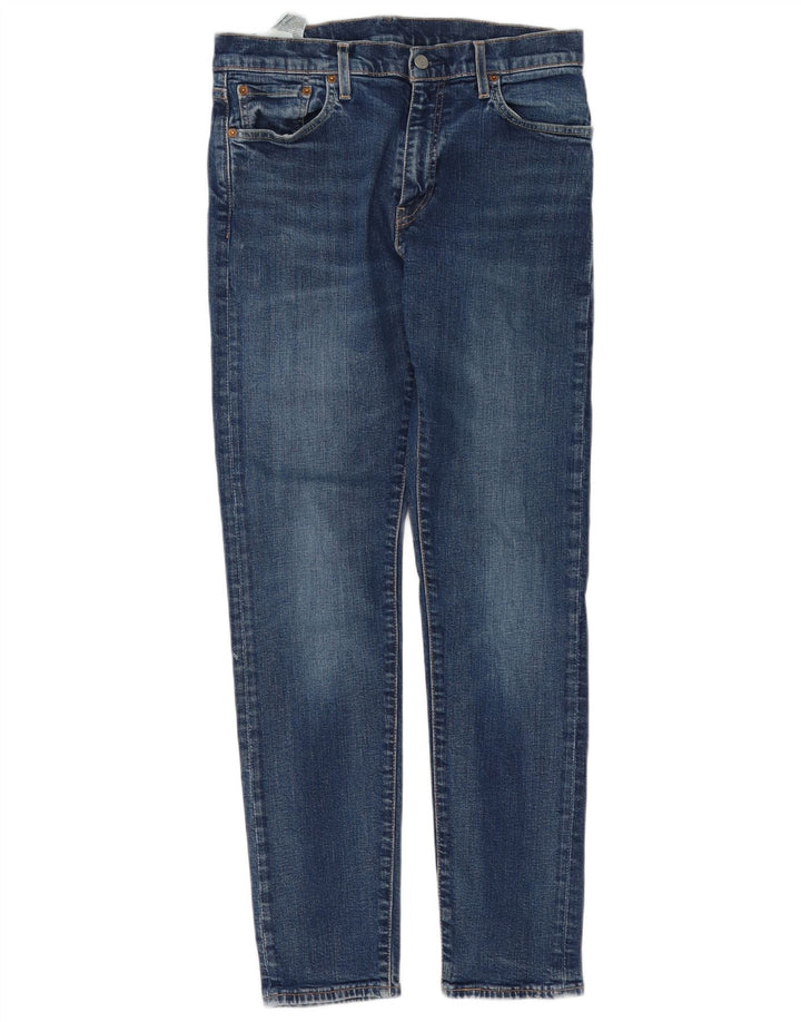 Jeans slim da uomo Levi's W30 L31 cotone blu