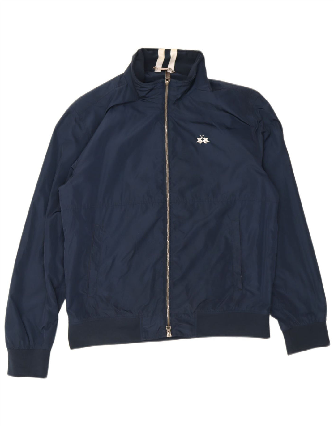 Giubbotto bomber da uomo La Martina UK 42 XL poliestere blu navy
