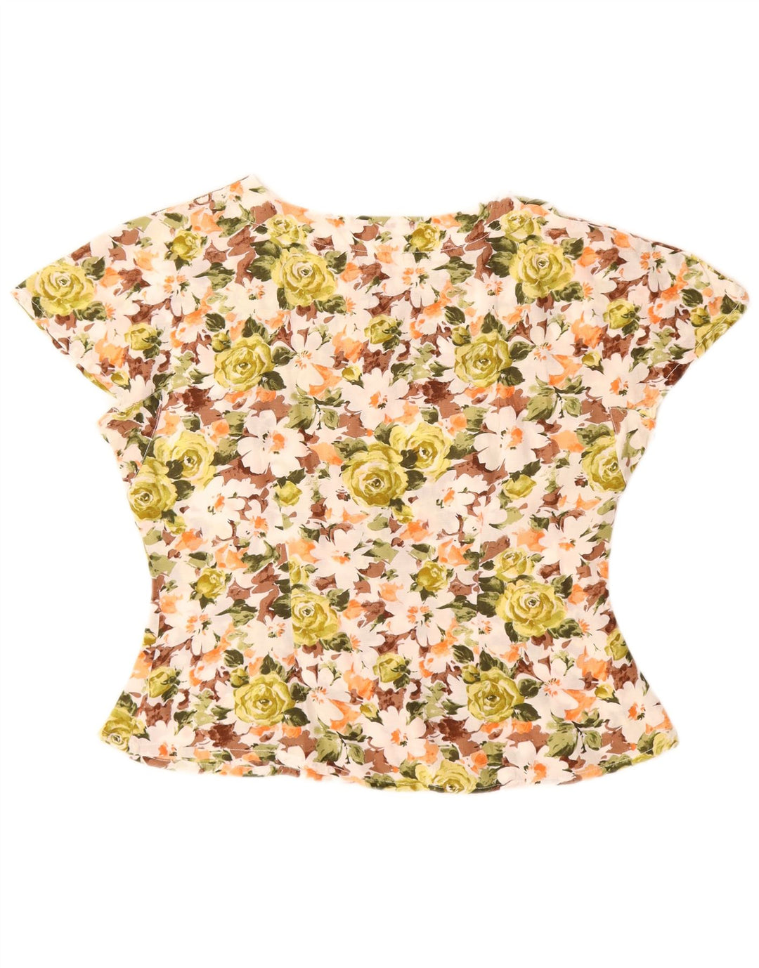 Set gonna vintage da donna in 2 pezzi IT 44 medio W26 floreale multicolore