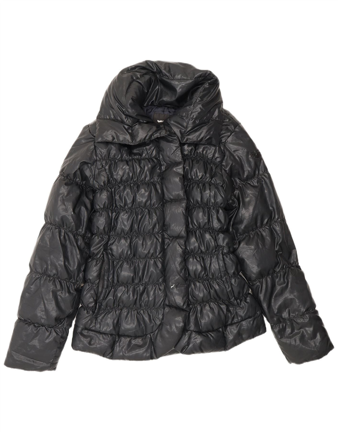 Giacca Imbottita Donna Gas IT 44 Medio Blu Navy Poliestere