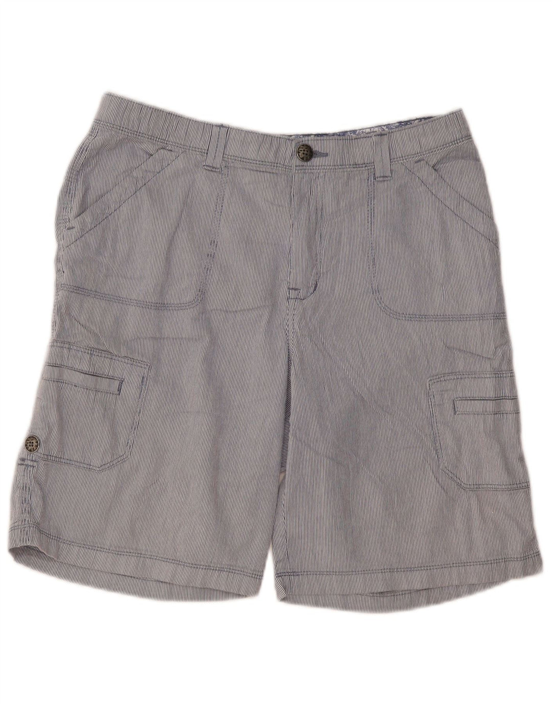 Pantaloncini cargo da uomo LEE W32 blu medio gessato