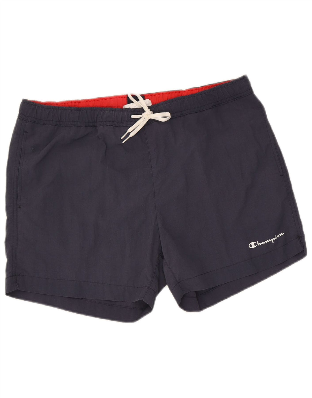 Pantaloncini da bagno da uomo Champion 2XL blu navy in poliammide