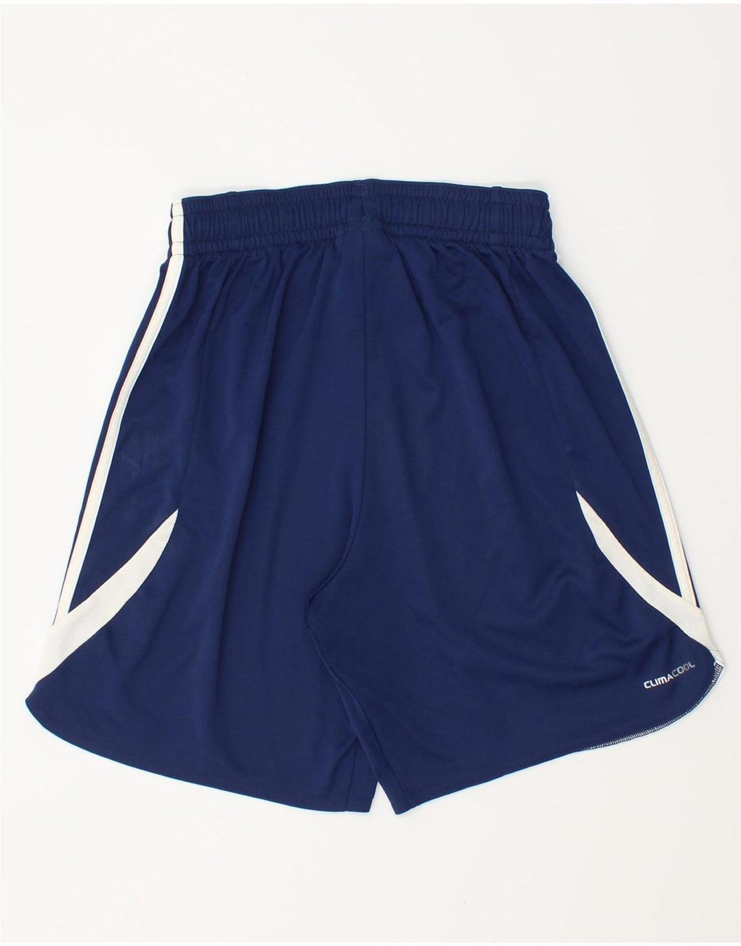 Pantaloncini sportivi Adidas Climacool da uomo piccoli in poliestere color block blu navy