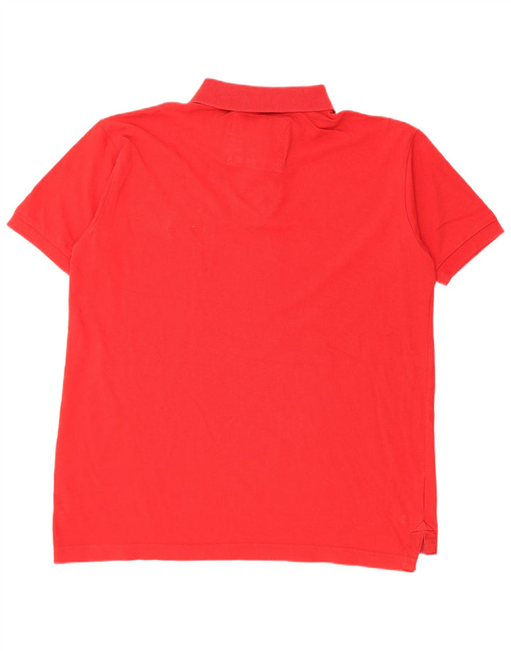 Polo da uomo ABERCROMBIE & FITCH 2XL Rossa
