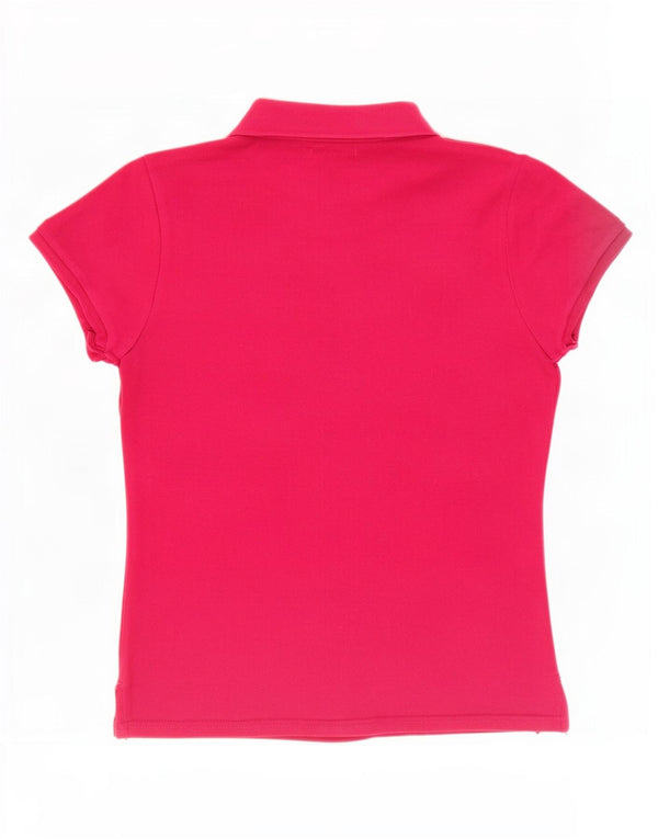Polo Assn. Polo da donna UK 14 grande in cotone rosa