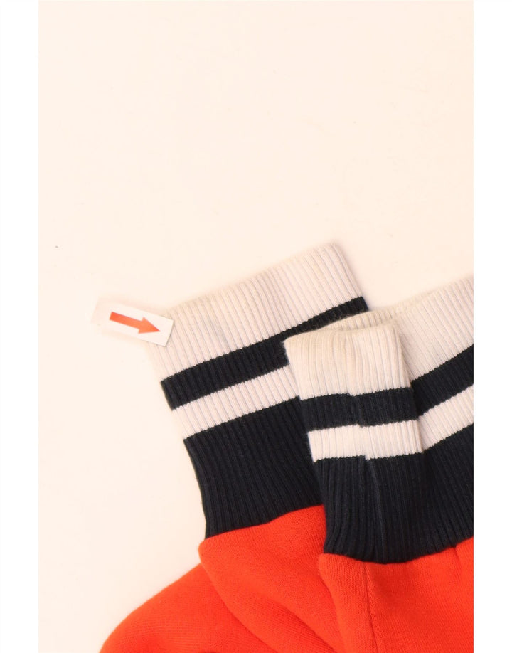 Felpa grafica da uomo Superdry, maglione in cotone color block medio nero