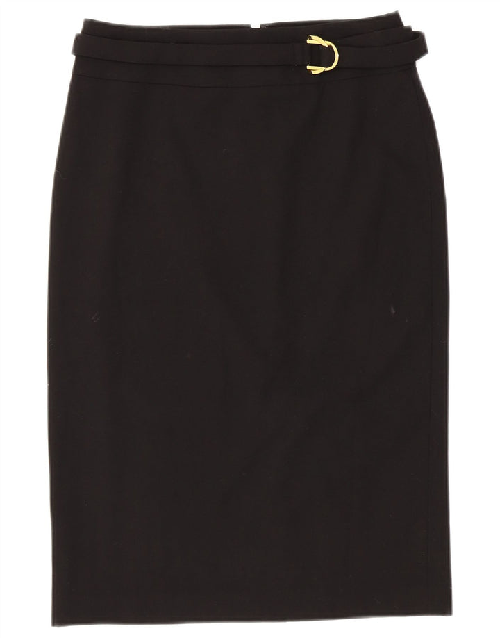 CALVIN KLEIN Gonna a tubino da donna US 2 XS W28 Poliestere nero