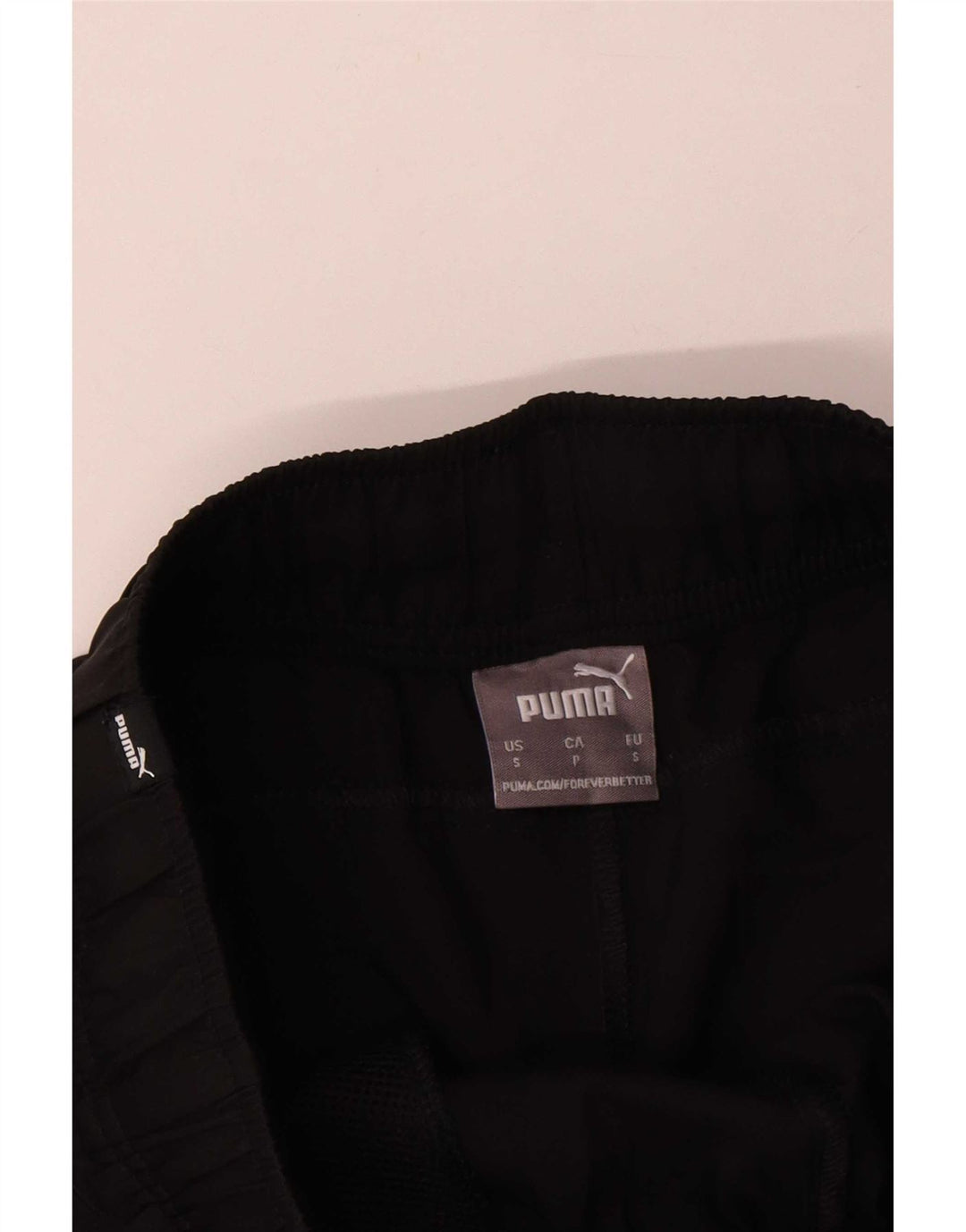 Pantaloncini sportivi grafici da uomo Puma piccoli in poliestere nero