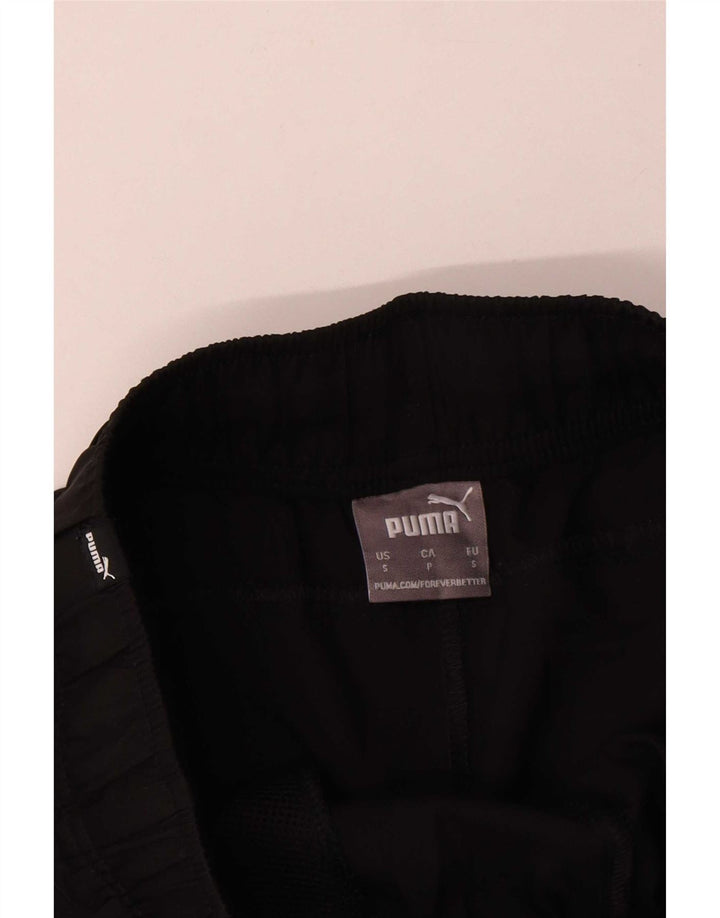 Pantaloncini sportivi grafici da uomo Puma piccoli in poliestere nero