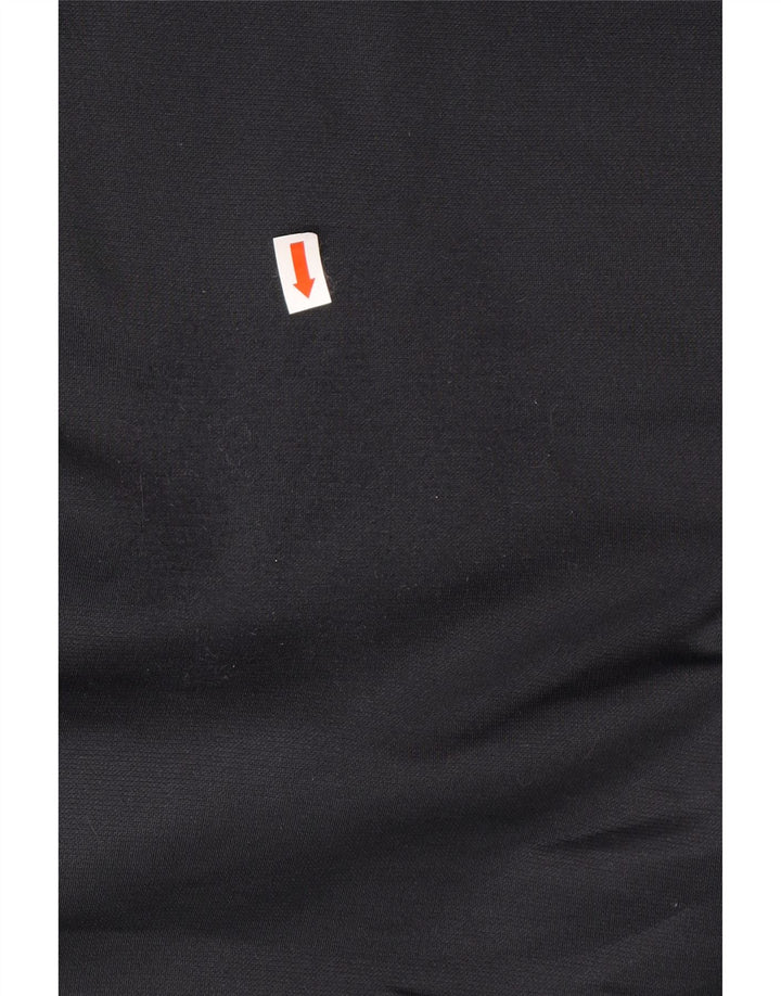 Felpa con cappuccio e zip grafica da uomo UNDER ARMOUR grande nera