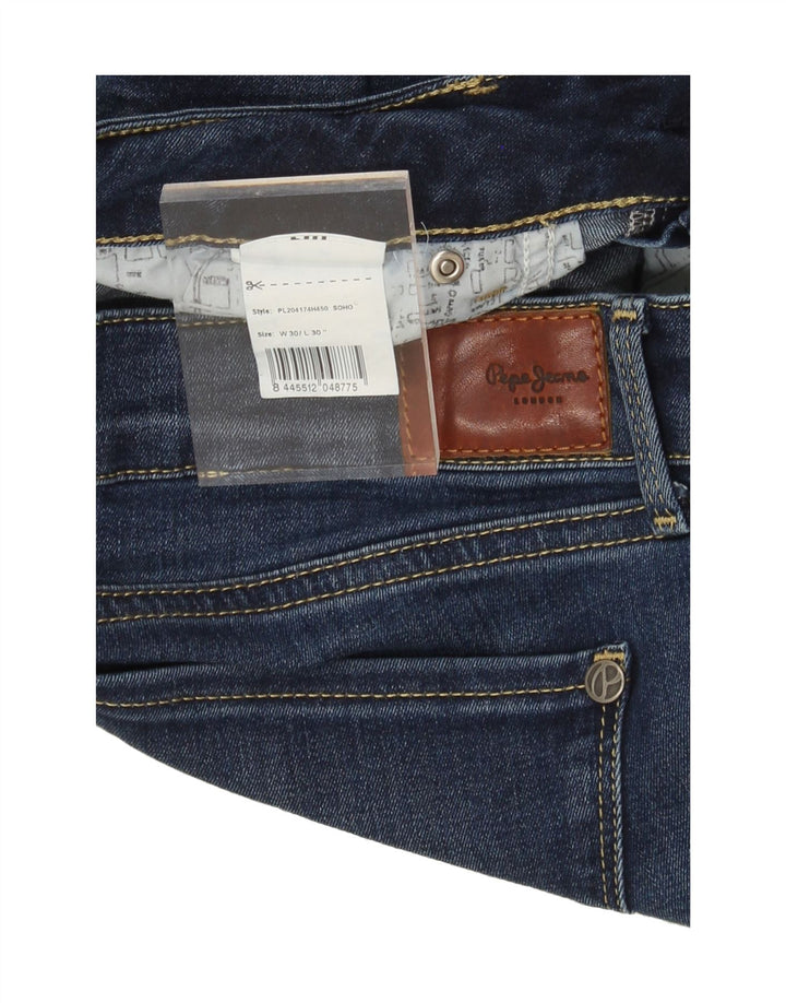 PEPE JEANS Womens Skinny Jeans W30 L30 Blue Vintage PEPE Jeans and Second-Hand PEPE Jeans from Messina Hembry 