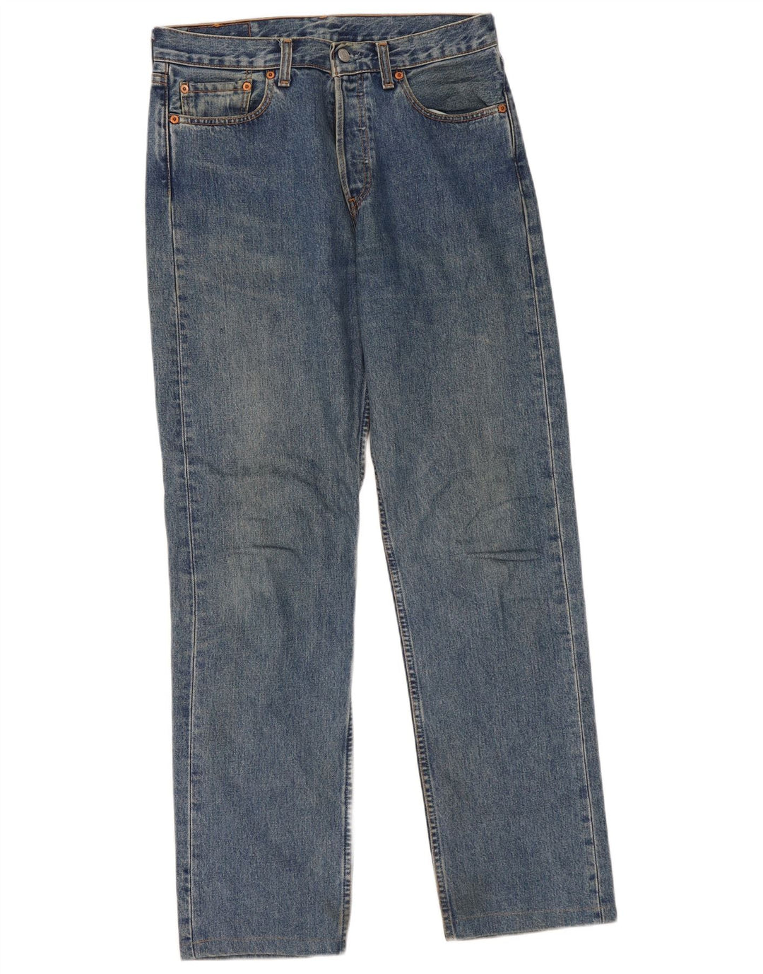 Jeans dritti Levi's 590 da donna W31 L32 in cotone blu