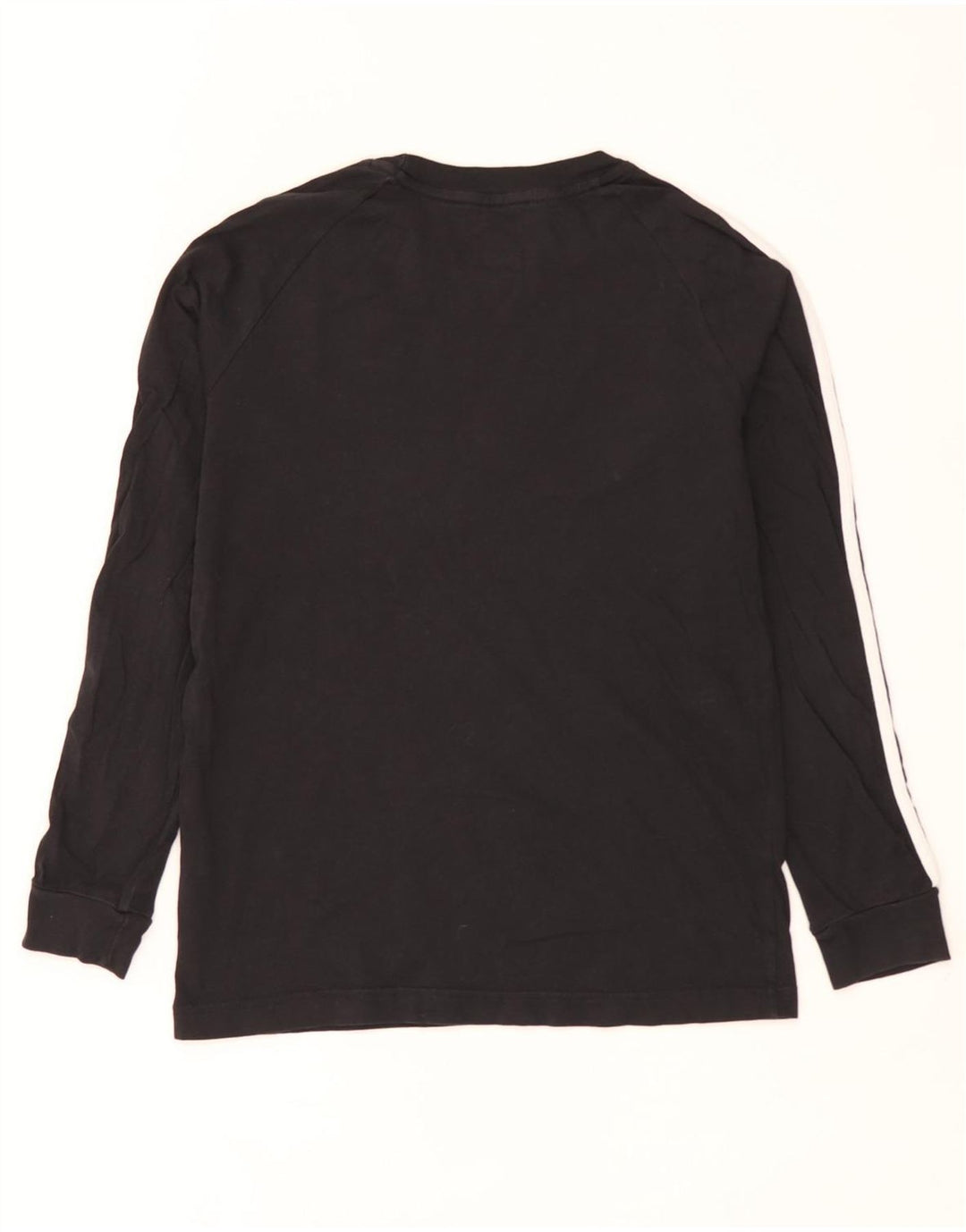 Maglia Adidas Ragazzo Manica Lunga 13-14 Anni Cotone Nera