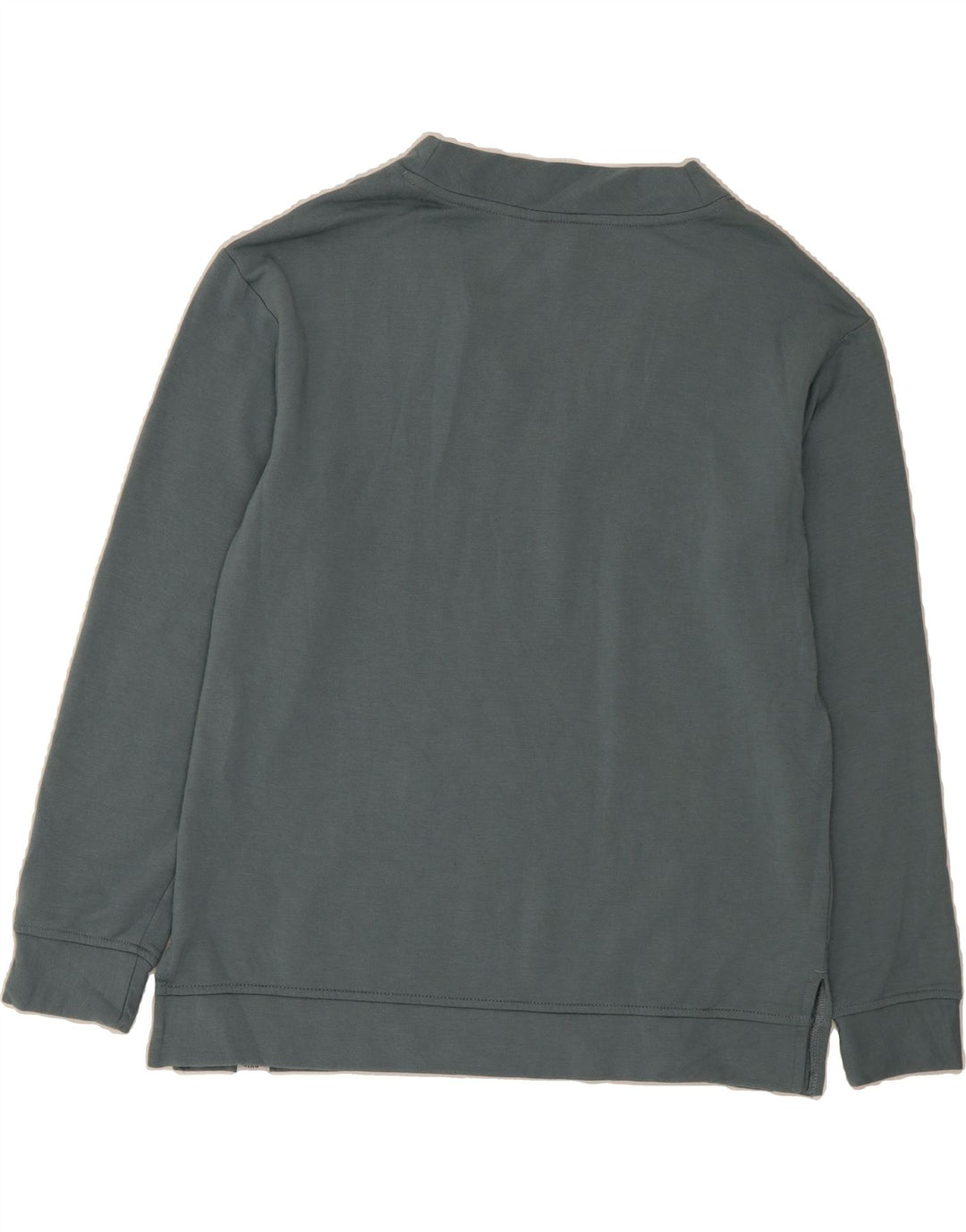 OASIS Womens Oversized Sweatshirt Jumper UK 10 Small Blue Modal Vintage Oasis and Second-Hand Oasis from Messina Hembry 