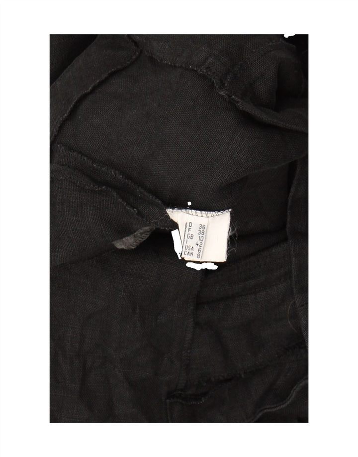 JEAN PAUL Womens 5 Button Blazer Jacket UK 10 Small Black Vintage Jean Paul and Second-Hand Jean Paul from Messina Hembry 