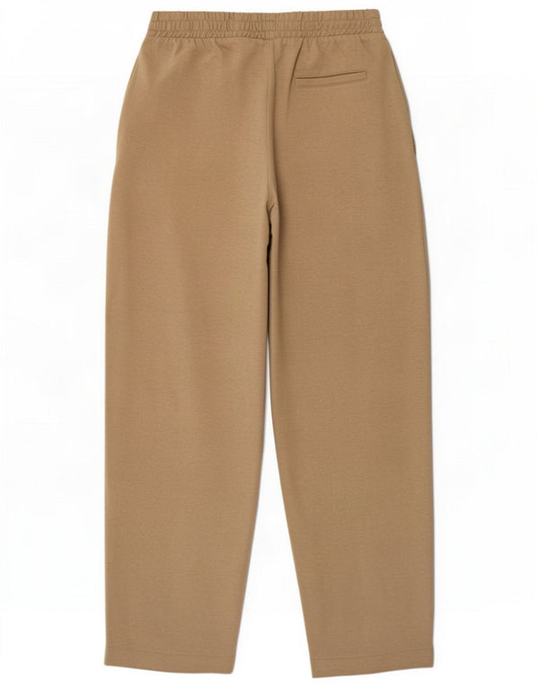 Zara Womens Baggy Tracksuit Trousers UK 14 Large Beige Cotton