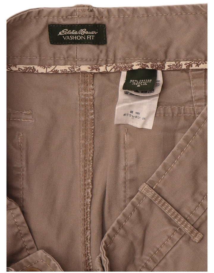 Pantaloncini casual Vashon Fit da donna Eddie Bauer US 8 Medium W30 Cotone grigio