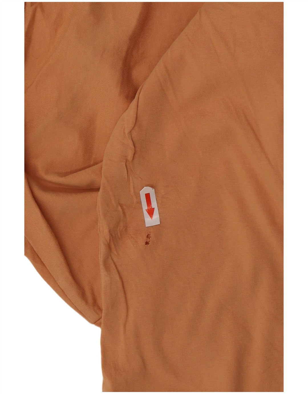 T-shirt da uomo Fred Perry Top in cotone a righe arancioni medie