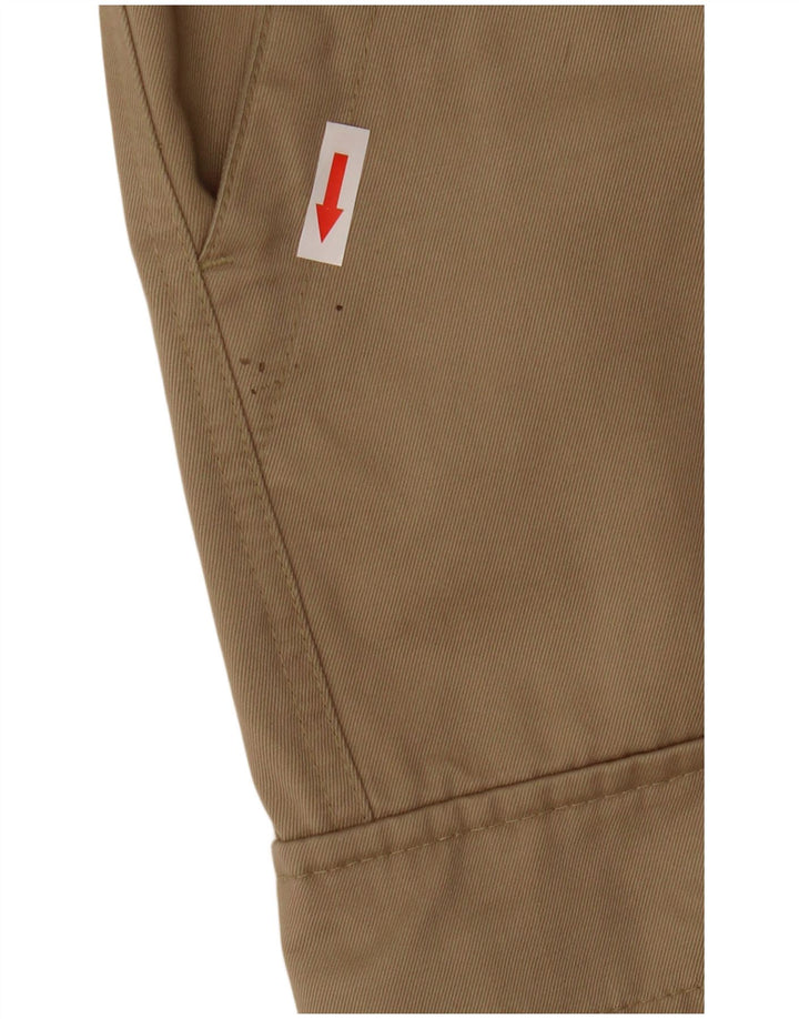 Pantaloni cargo dritti da uomo Dockers W30 L32 in cotone beige