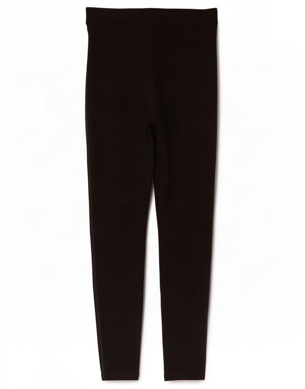 Leggings Zara da donna UK 12 viscosa nera media