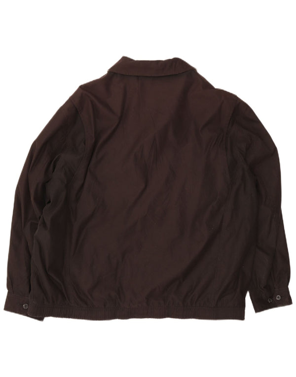 Polo Ralph Lauren Giubbotto bomber grande da uomo UK 42 XL Poliestere marrone