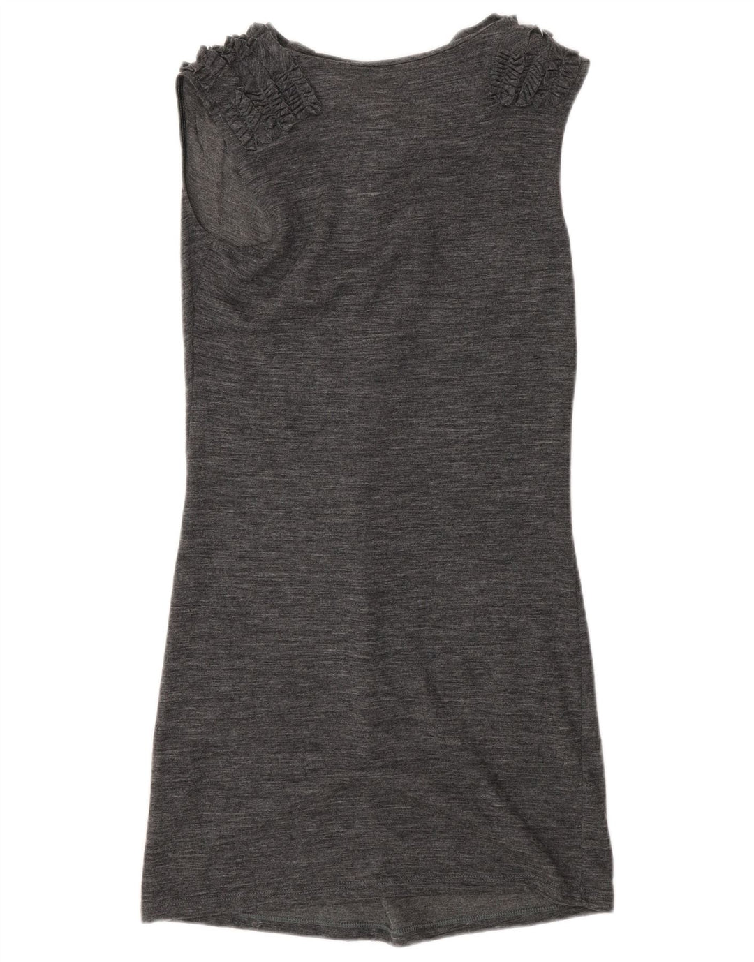 Abito Basico Smanicato Donna Liu Jo IT 40 Small Grigio Lana