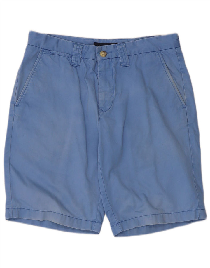 Pantaloncini chino da uomo Tommy Hilfiger W31 cotone blu medio