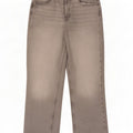 Jeans dritti da donna Zara EU 40 medio W30 L28 cotone grigio