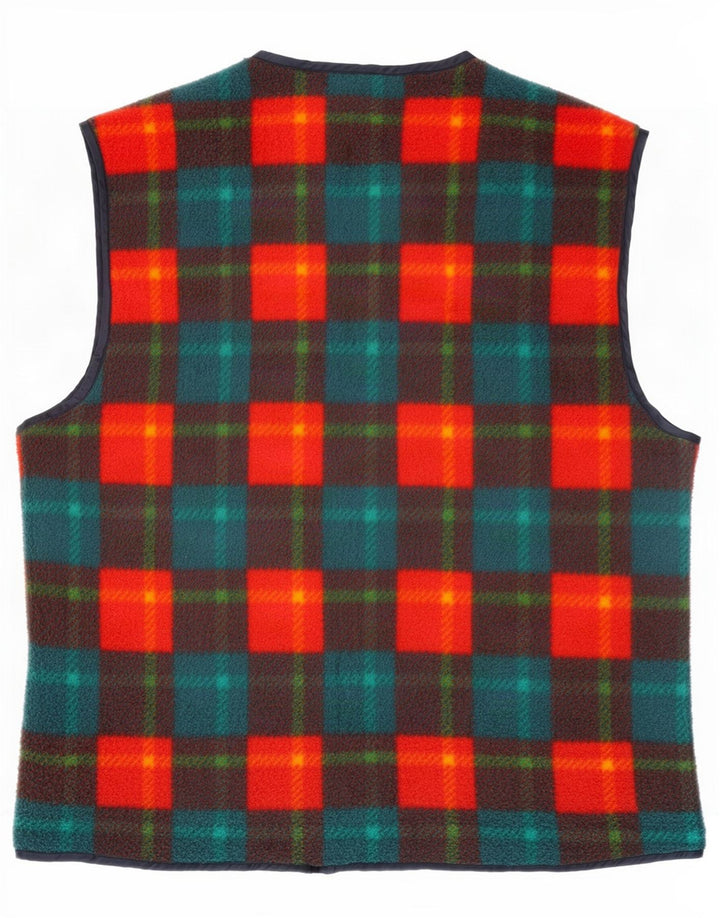 Gilet in Pile Colmar Uomo IT 50 Medio Patchwork Multicolore