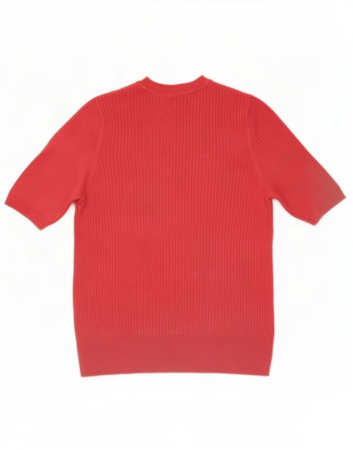 Maglione maglione girocollo da donna Marks & Spencer UK 12 Rosa medio